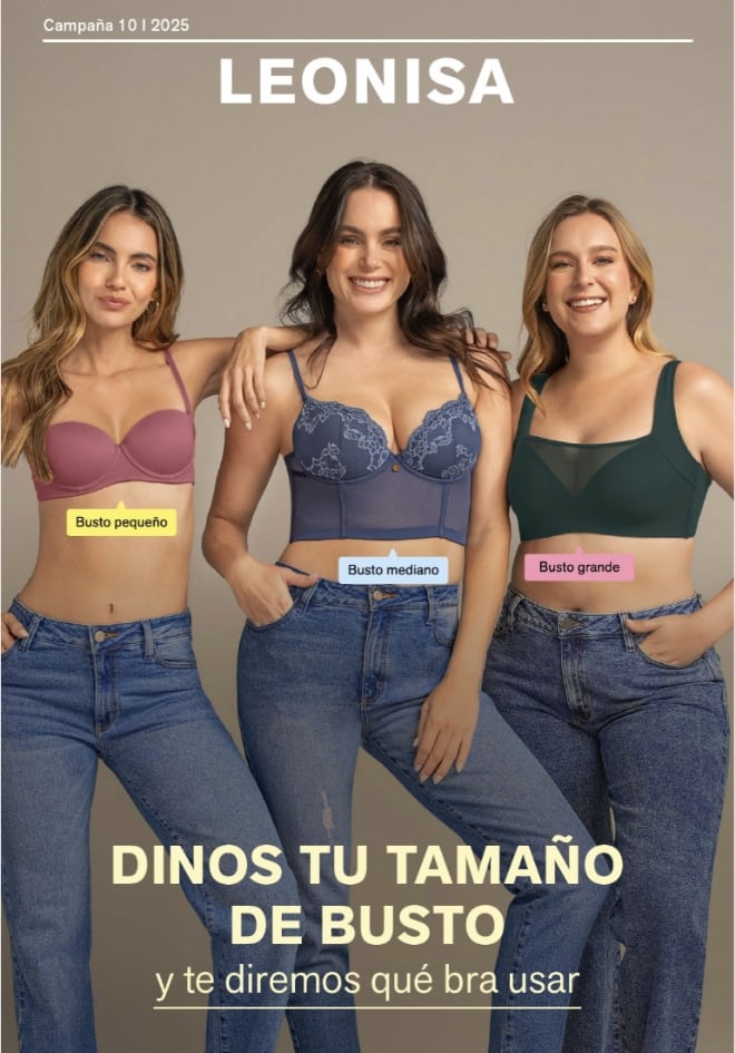 Tamaños de busto