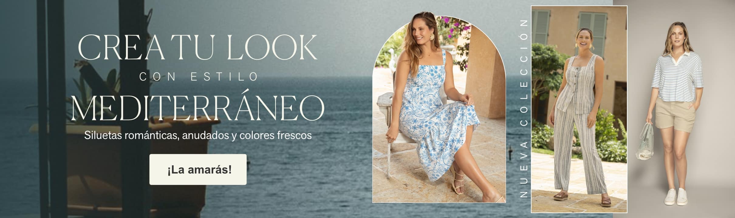 Crea tu look con estilo mediterráneo