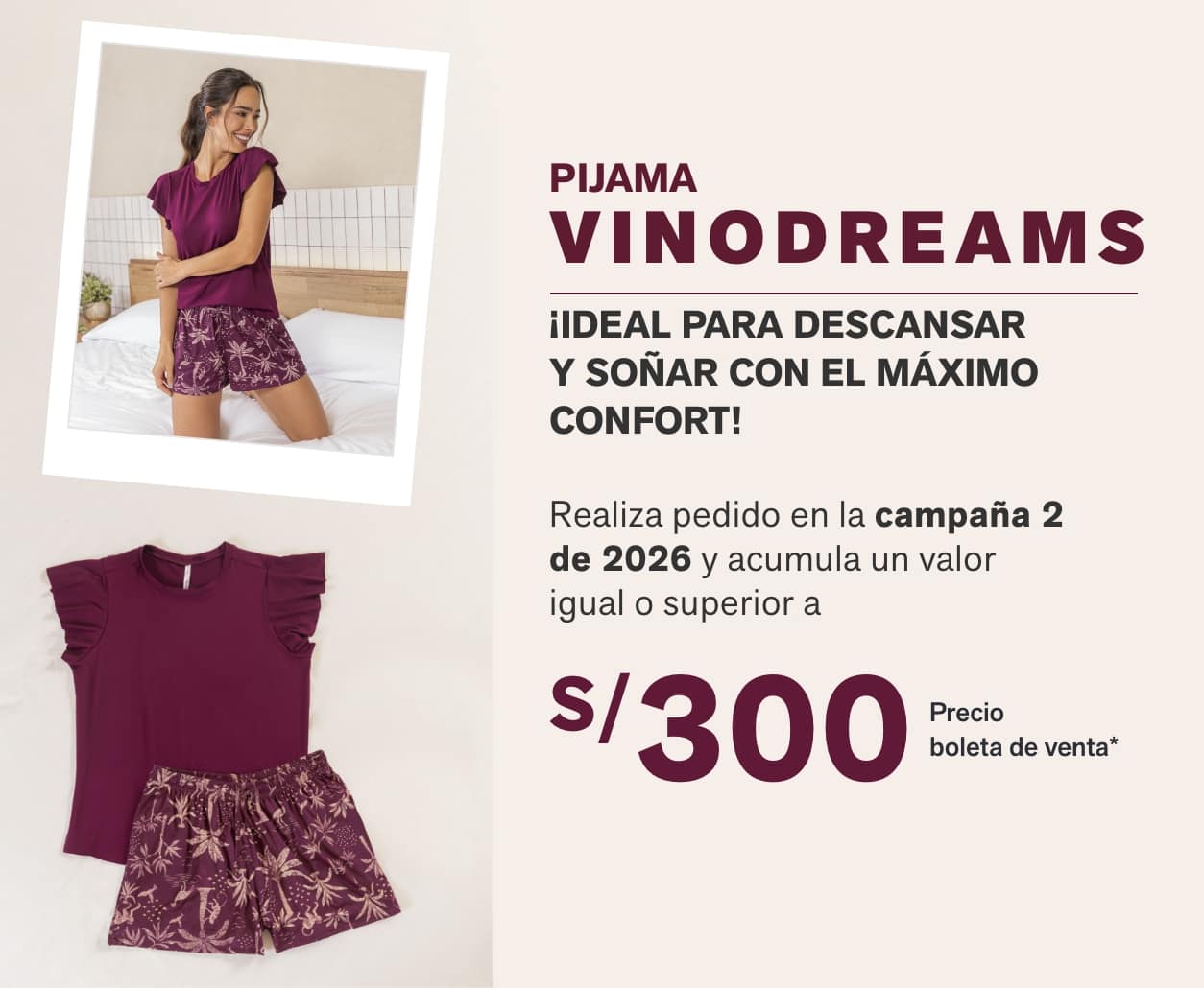Pijama Vinodreams