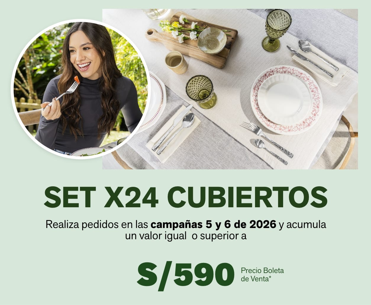 Set X24 Cubiertos