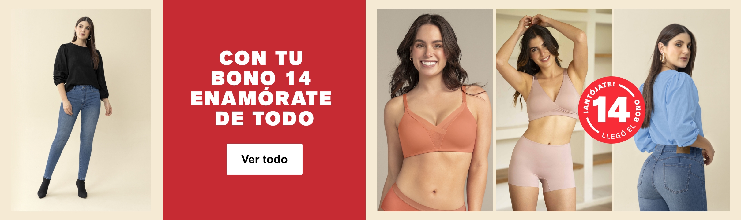 Con tu BONO 14 enamórate de todo