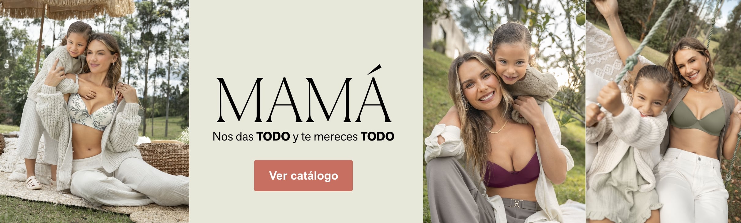 MAMÁ, nos das TODO y te mereces TODO