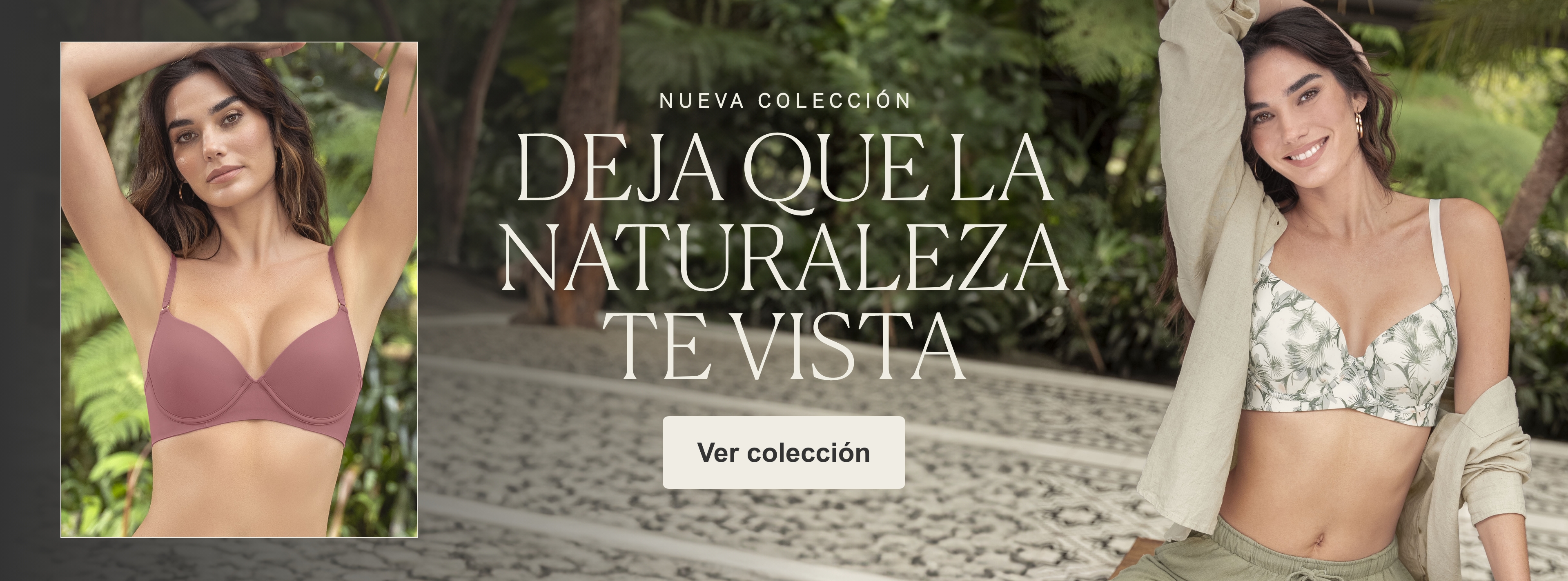 Deja que la naturaleza te vista