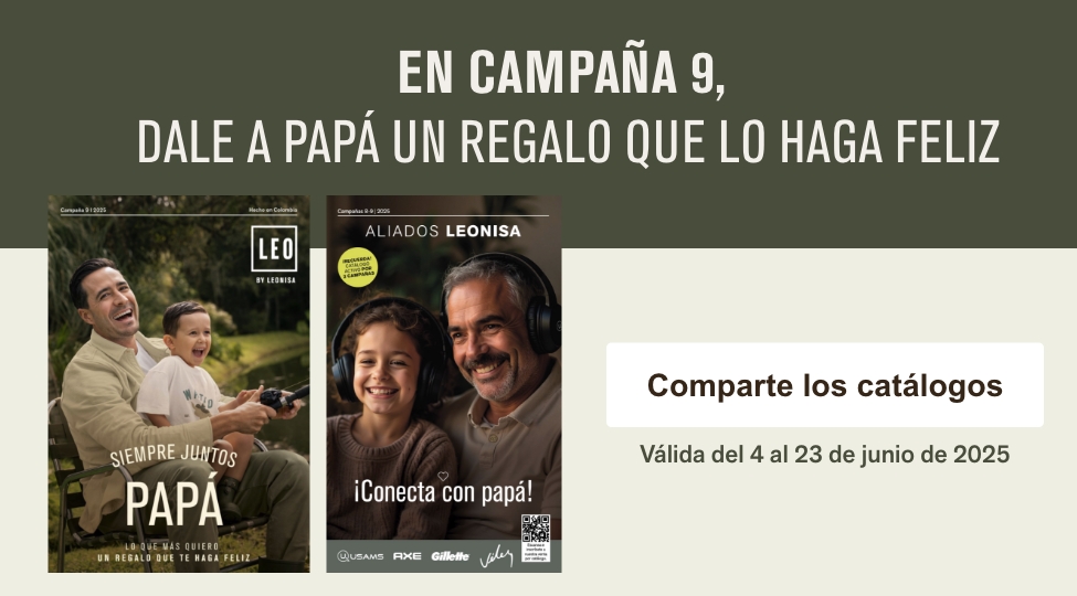 Comparte los catálogos