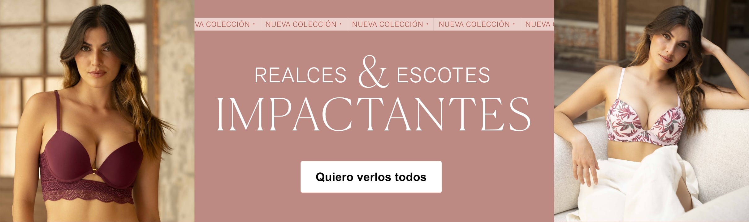 Realces y escotes impactantes