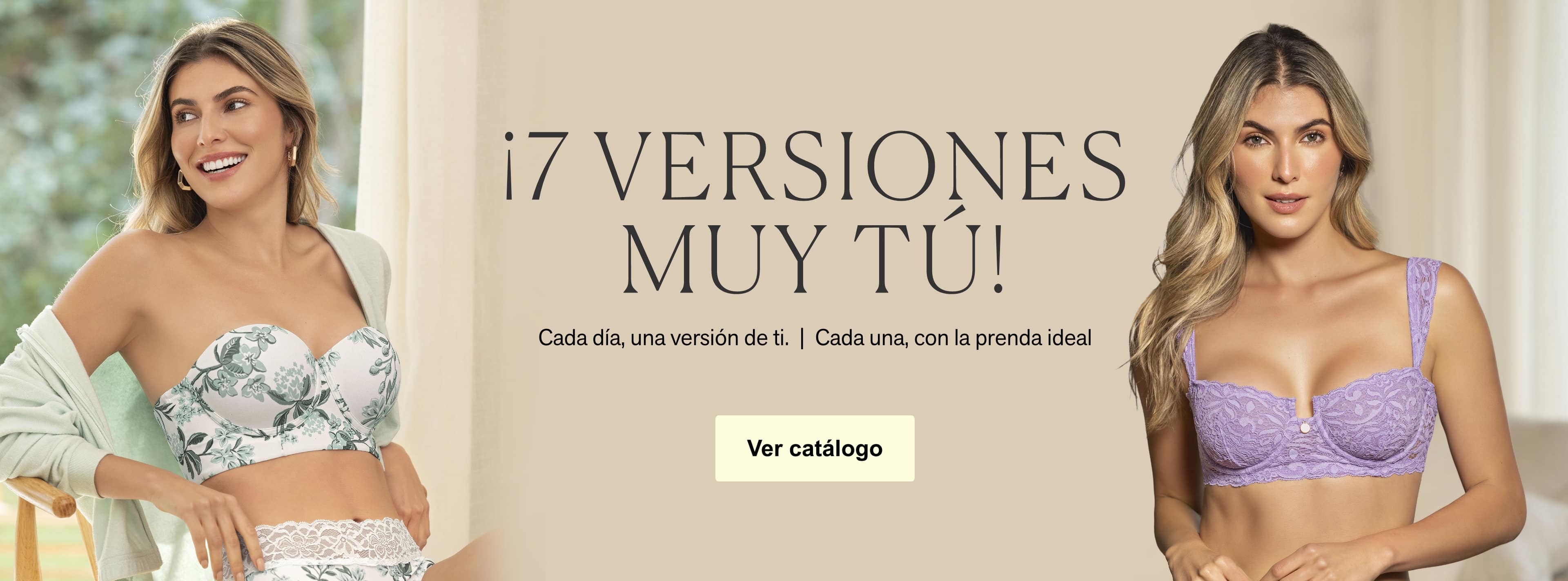 ¡7 Versiones muy tú!