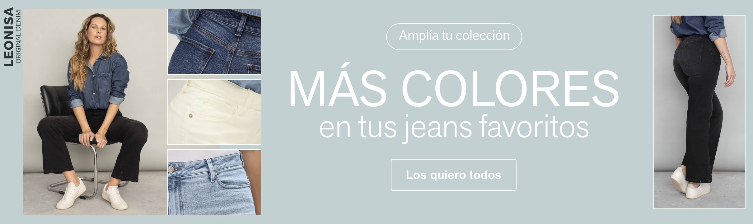 Más Colores en tus jeans favoritos