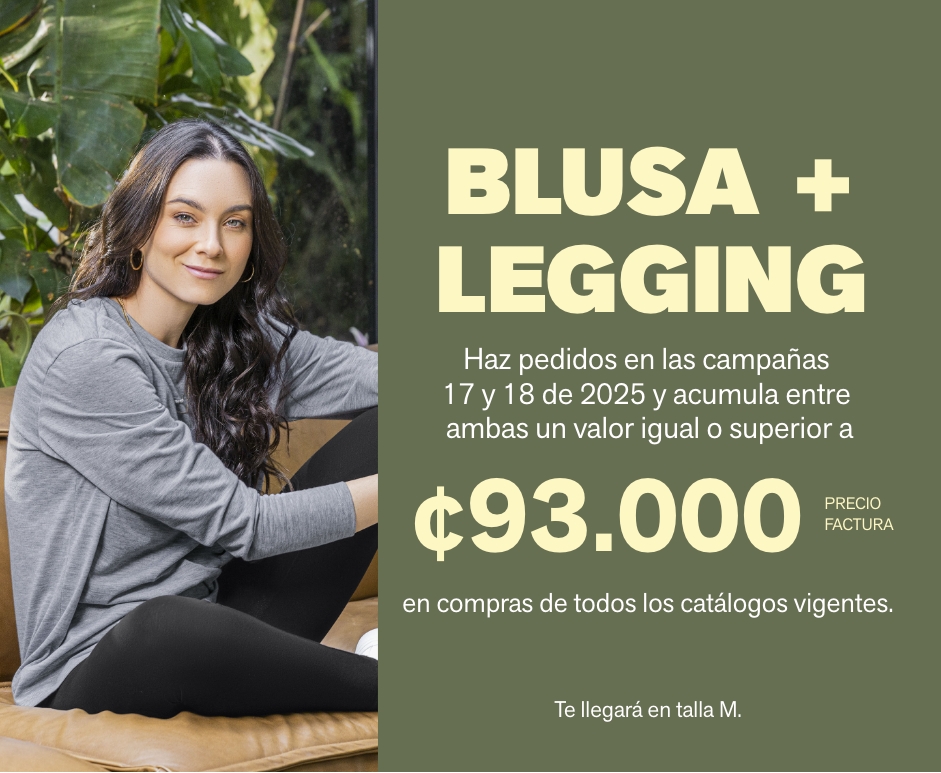 Blusa + legging