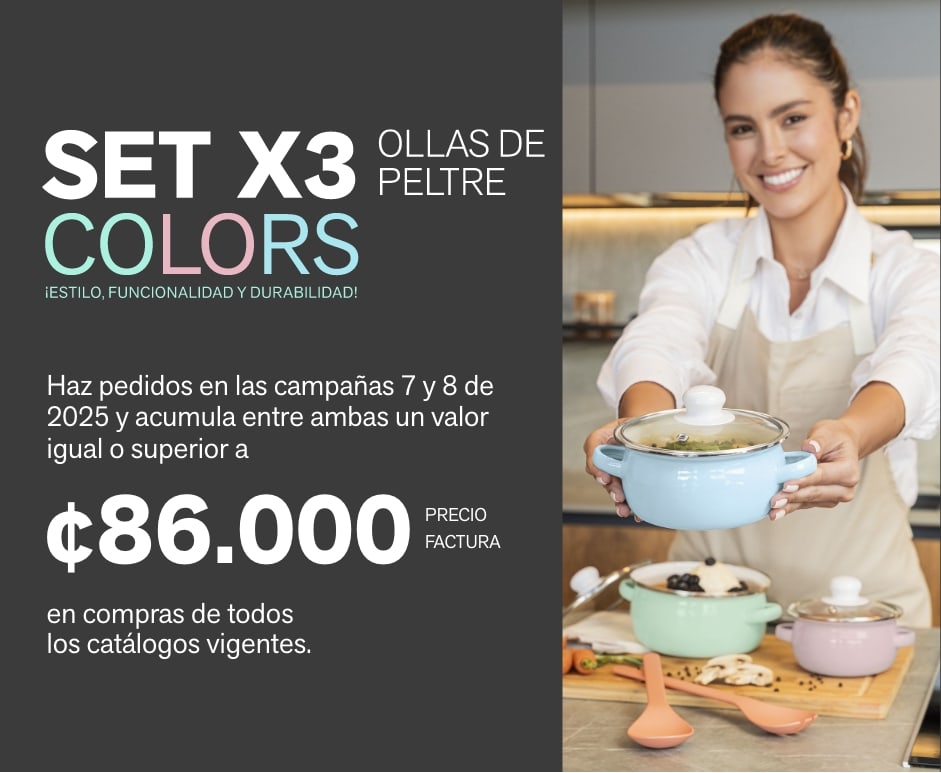 Set X3 ollas