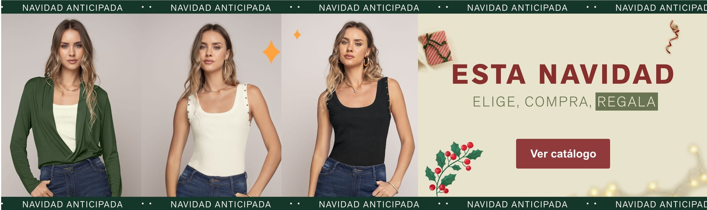 Un regalo muchos looks