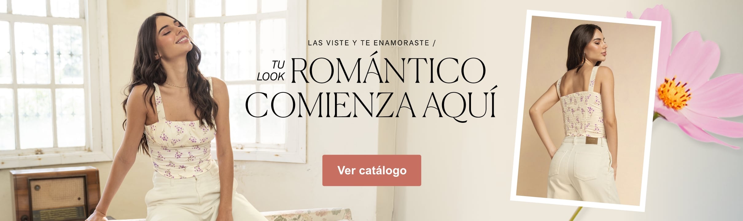 Tu look romántico comienza aquí
