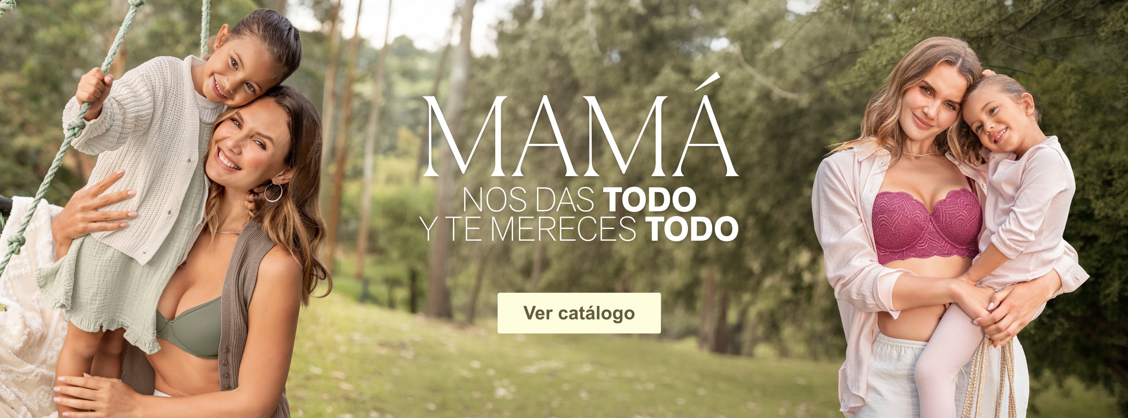 Mamá nos das todo y te mereces todo