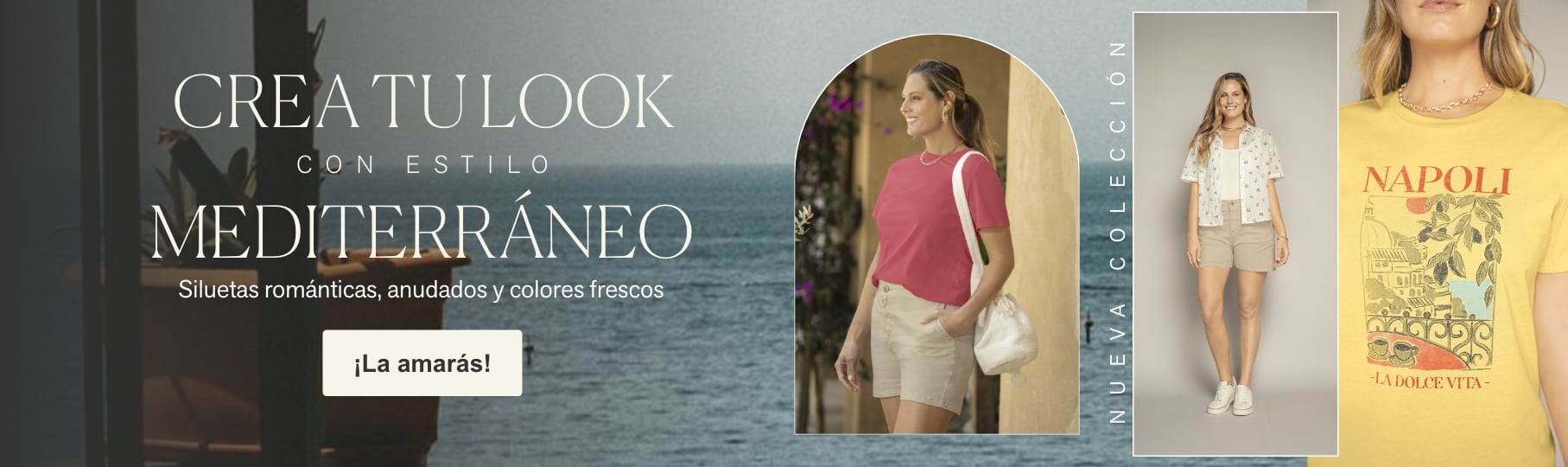 Crea tu look con estilo mediterráneo
