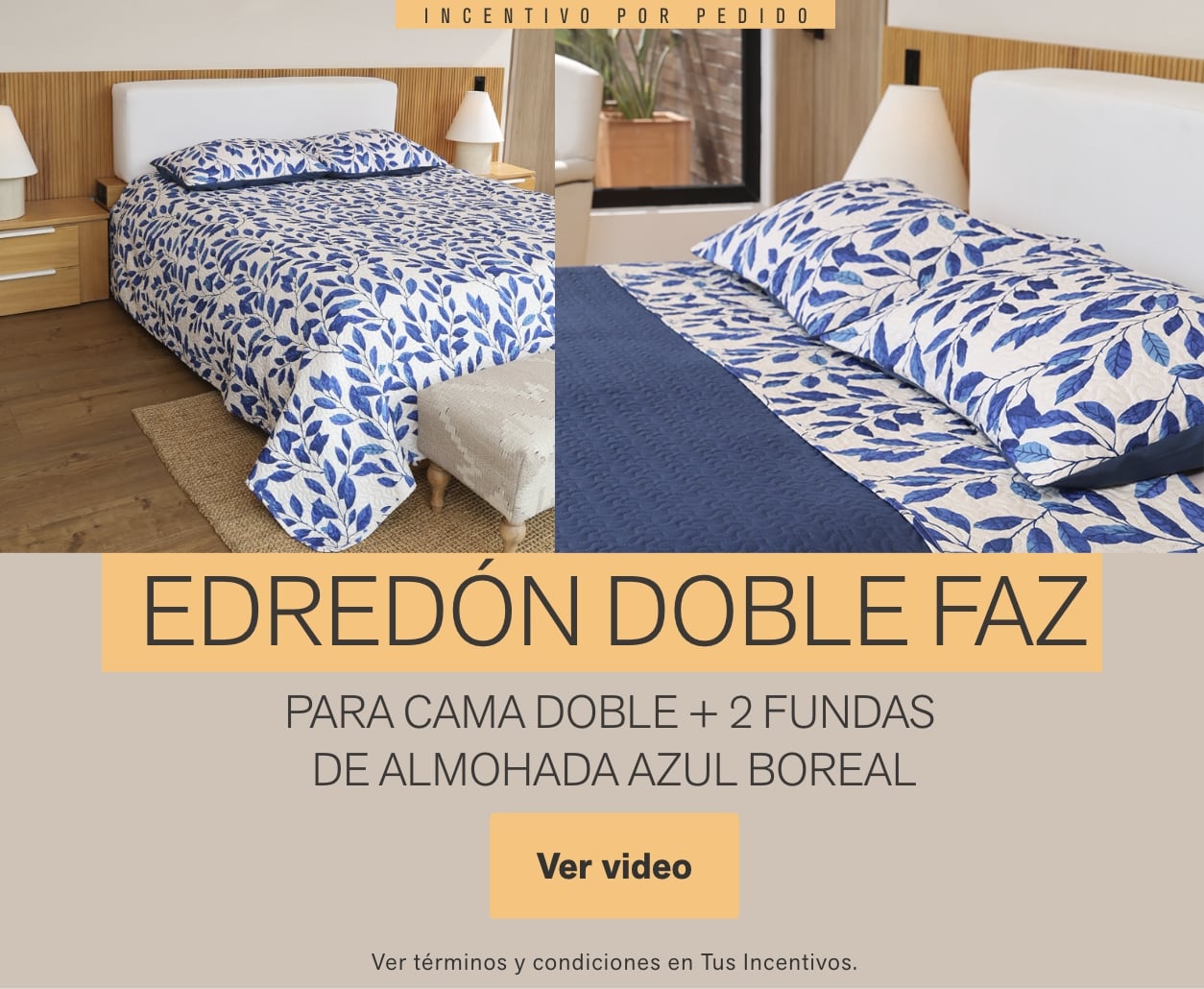 Edredón doble faz