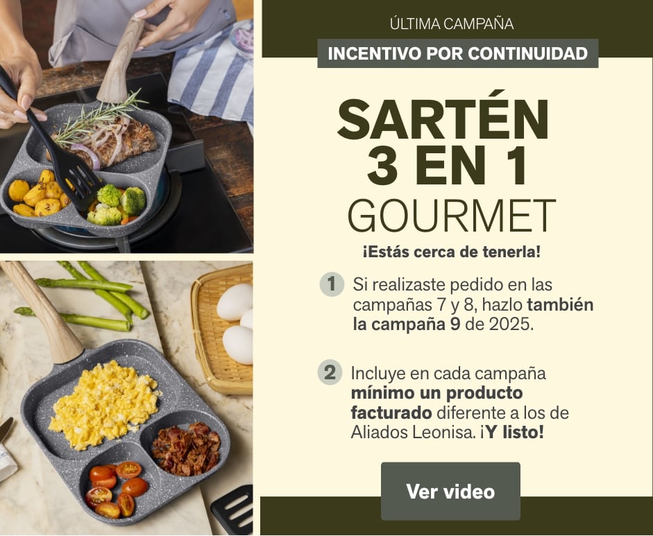 Sartén 3 en 1