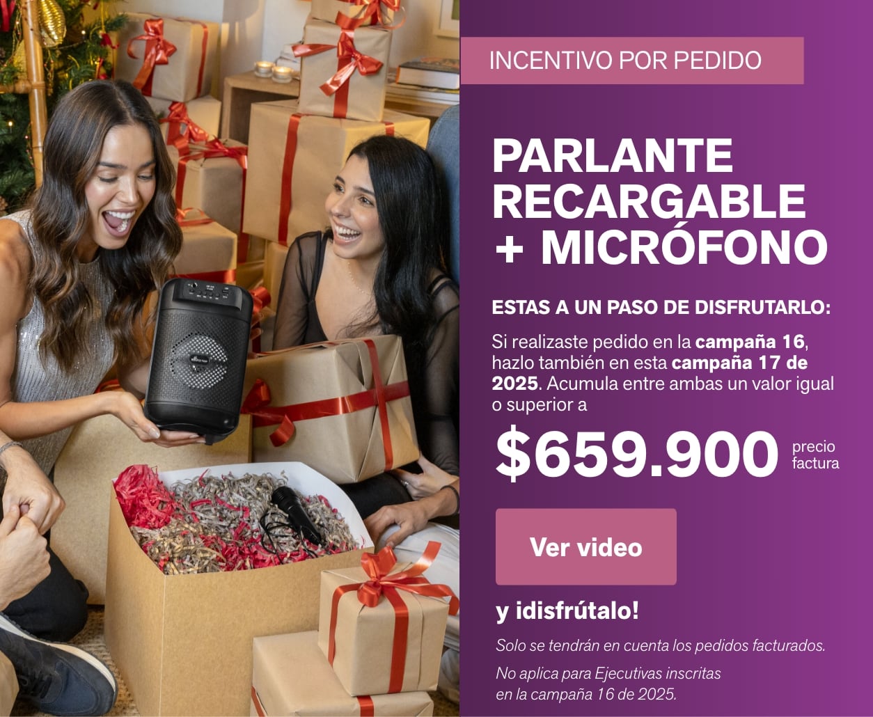 Parlante + micrófono